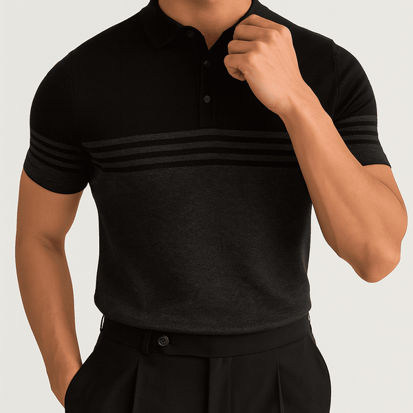 Organic Cotton Polo Shirt – Smart-Casual Button Front for Everyday Style